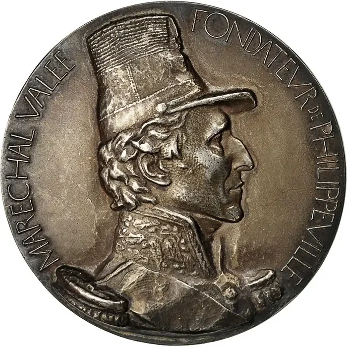 Algeria, Medal, Centenaire de la Fondation de Philippeville 1938 – Girault