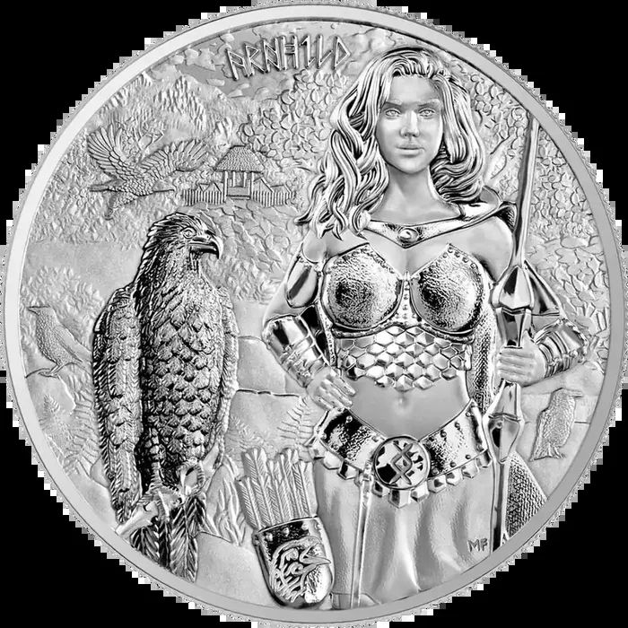 Allemagne Arnhild – Valkyries – 1 Once Argent 2025 – 5 Marks