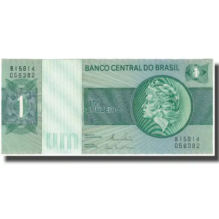 Banknote, Brazil, 1 Cruzeiro KM 191a – UNC(65-70)