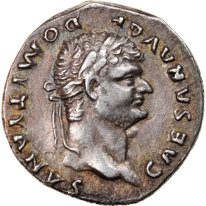 Coin, Domitian, Denarius 76-77 – Rome – AU(55-58) – Silver – RIC 921