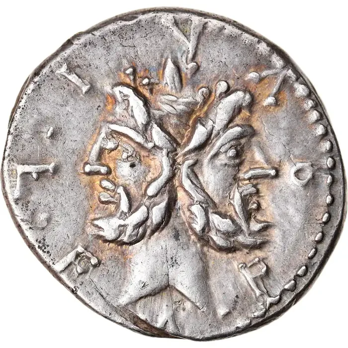 Coin, Furia, Denarius 119 BC – Rome – AU(55-58) – Silver – Crawford 281/1