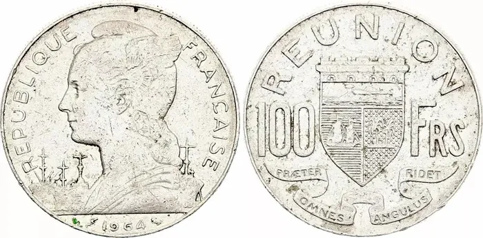Réunion 100 Francs Marianne – 1964