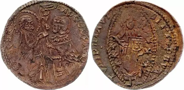 Venise Marco Cornaro – Contrefaçon du Ducat – Cuivre